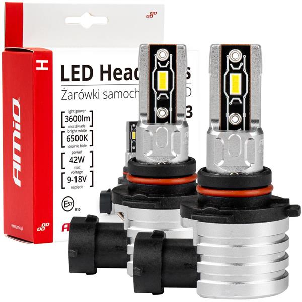 Żarówki Samochodowe Led H-Mini Hb3 9005 Amio-03334