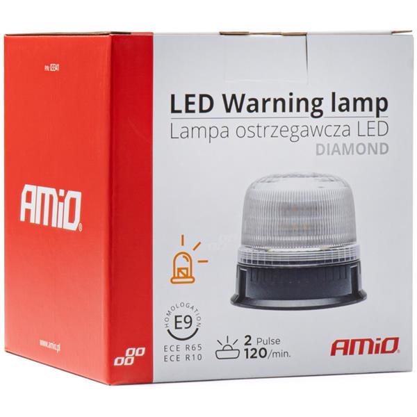 Lampa Błyskowa Ostrzegawcza Kogut 24 Led W25B 12-2