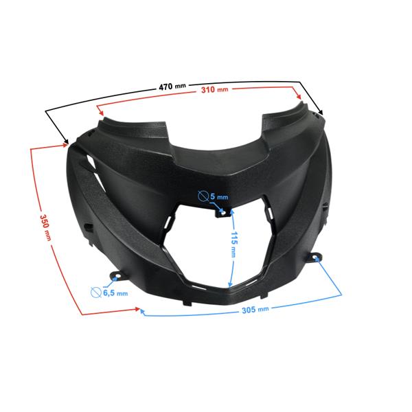 Obudowa Centralna Kanapy Falcon 50 Falcon 125