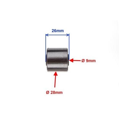 Tuleje Zębatki Tył Kingway Czoper Kpl/4Szt 150/250