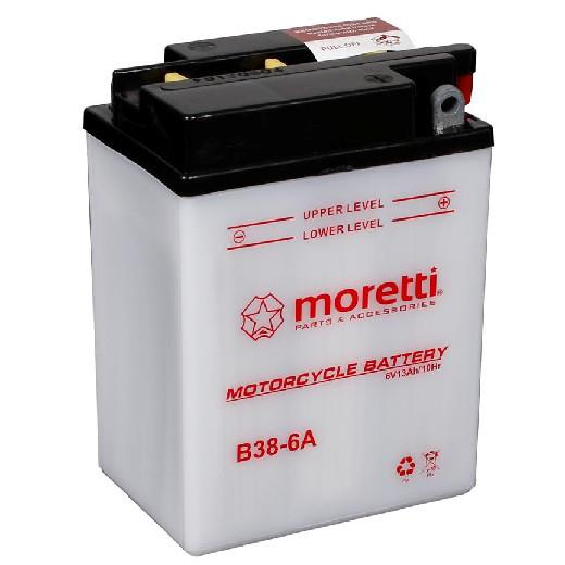 Akumulator Kwasowy B38-6A Moretti