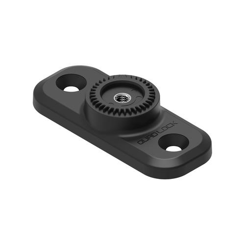 1 x Płaska prostokątna podstawa Quad Lock® 360 z 2 otworami
1 x 10mm dystans
1 x Śruba imbusowa M5 x 30 (łączy dystans do głowicy albo ramienia 360)
1 x Śruba imbusowa M5 x 45 (łączy dystans do wodood