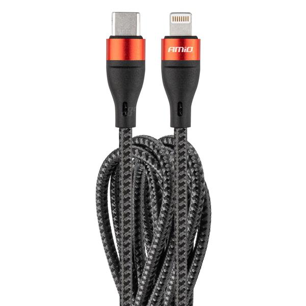 Kabel UC-19 USB-C+Lightning 200cm FullLINK