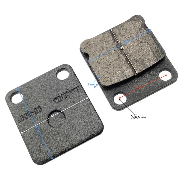 Klocki Hamulcowe Tył Nxt250 2021