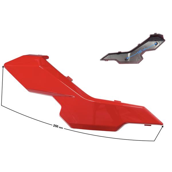 Obudowa Reflektora Prawa Cz. 2 Czerwona Gt 125