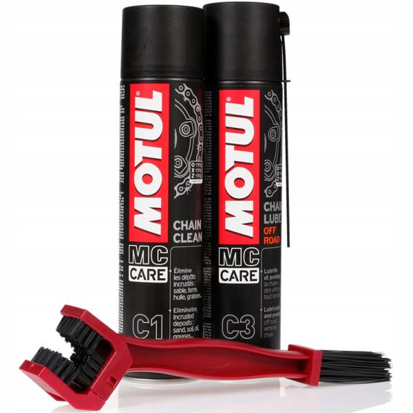 Zestaw Do Łańcuchów Motul Off Road Red