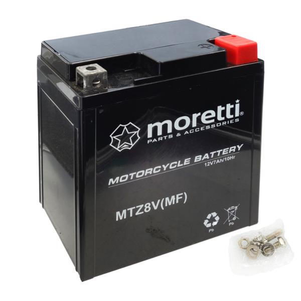 Akumulator Moretti Agm (Gel) Mtz8V