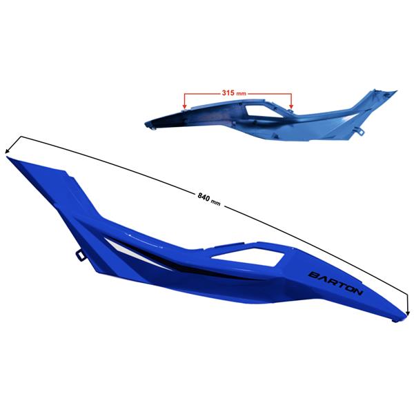 Obudowa Tylna Lewa Siedzenia Niebieska Blade R
