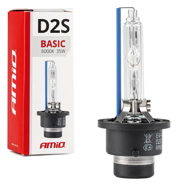 Żarówka Ksenonowa Żarnik Xenon D2S 8000K Amio Basi