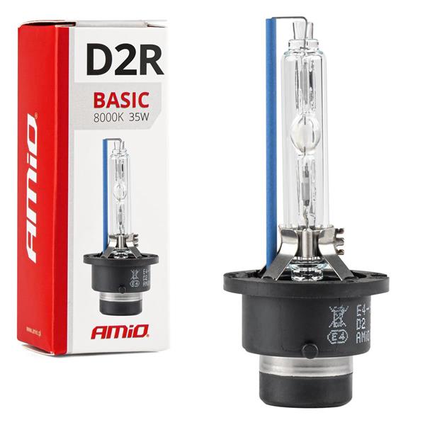 Żarówka Ksenonowa Żarnik Xenon D2R 8000K Amio Basi