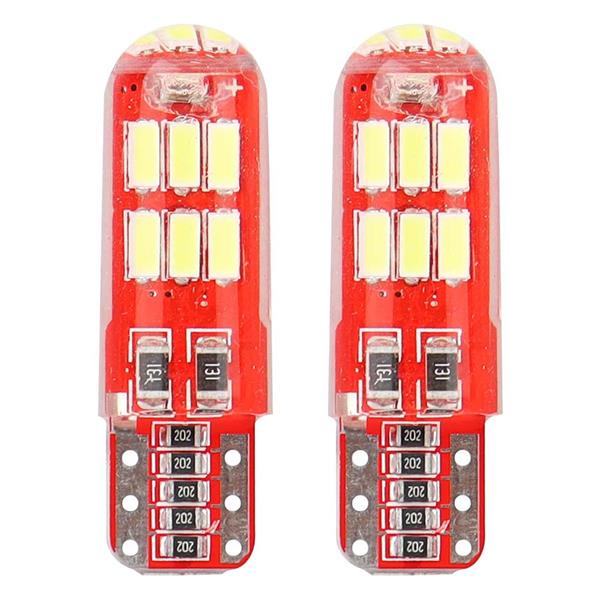 Żarówki Led Canbus 15Smd 4014 T10E W5W Silca White
