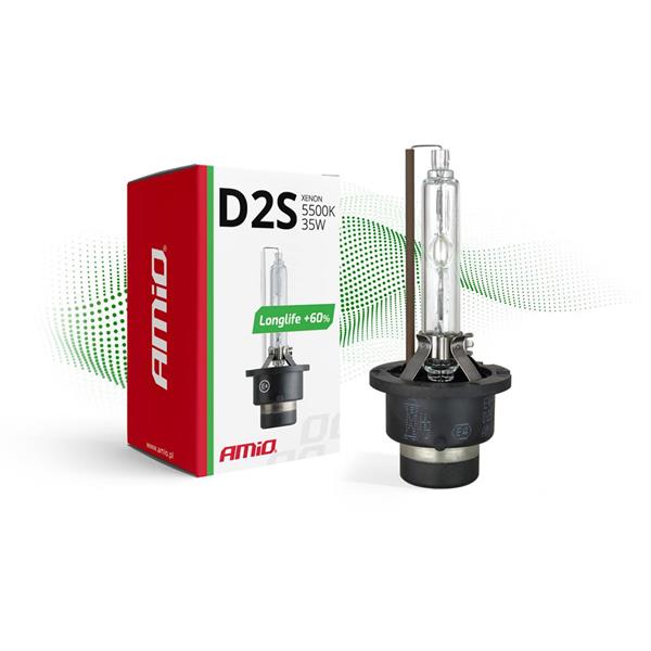 Żarówka Ksenonowa Żarnik Xenon D2S 5500K Amio Long