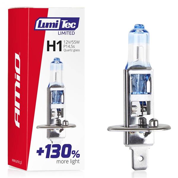 Żarówka Halogenowa H1 12V 55W Lumitec Limited +130