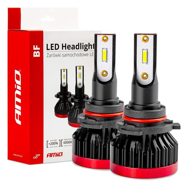 Żarówki Samochodowe Led Bf Series Amio Hb3 9005 Am