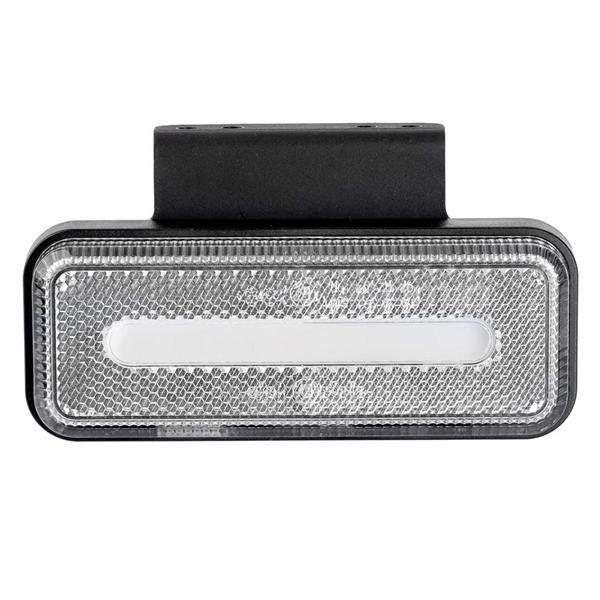 Lampa Obrysowa Led Om-02-W Prostokątna Biała Amio-