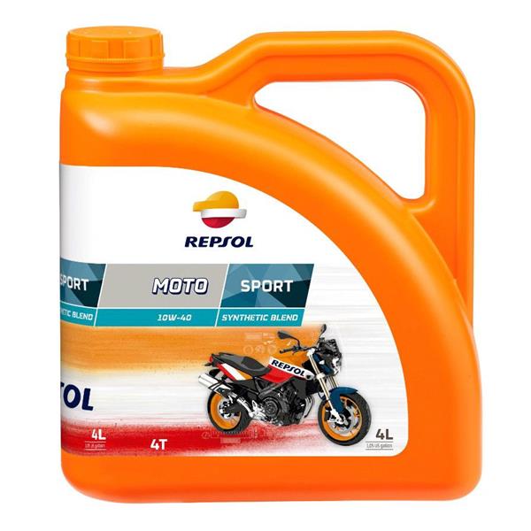 Repsol Olej Silnikowy 4T Moto Sport 10W40 4L Ma2 P