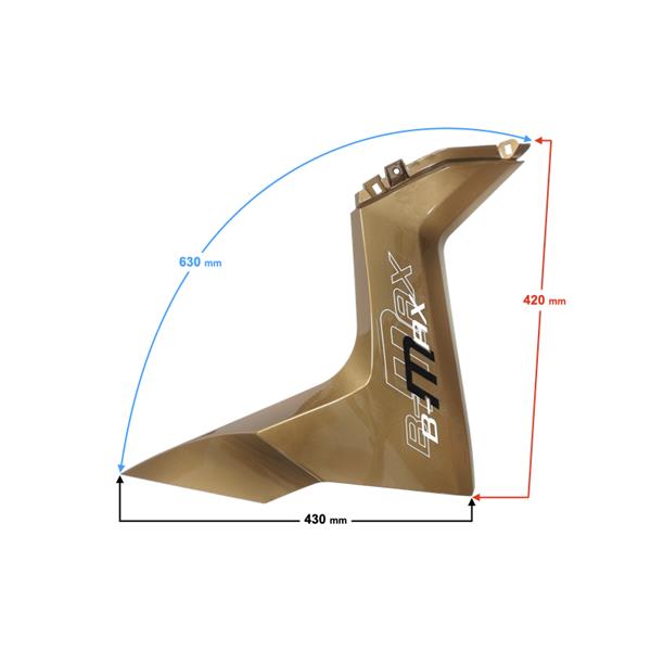Obudowa Przednia Lewa Złota Do Skutera B-Max