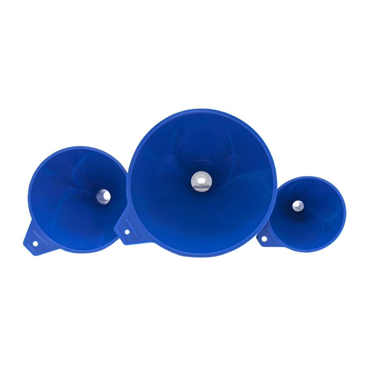 Lejki Malwa Uniwersalne Blue - Zestaw 3 Sztuki