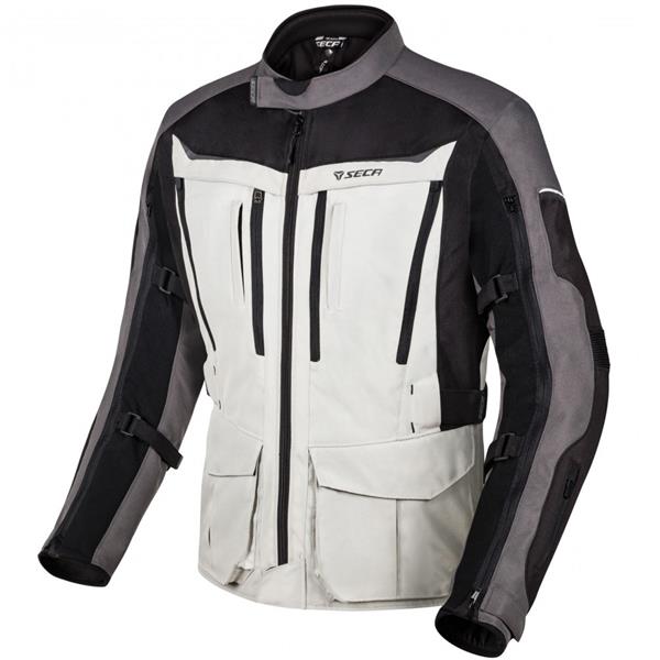 KURTKA MOTOCYKLOWA SECA DISCOVERY GREY 3XL