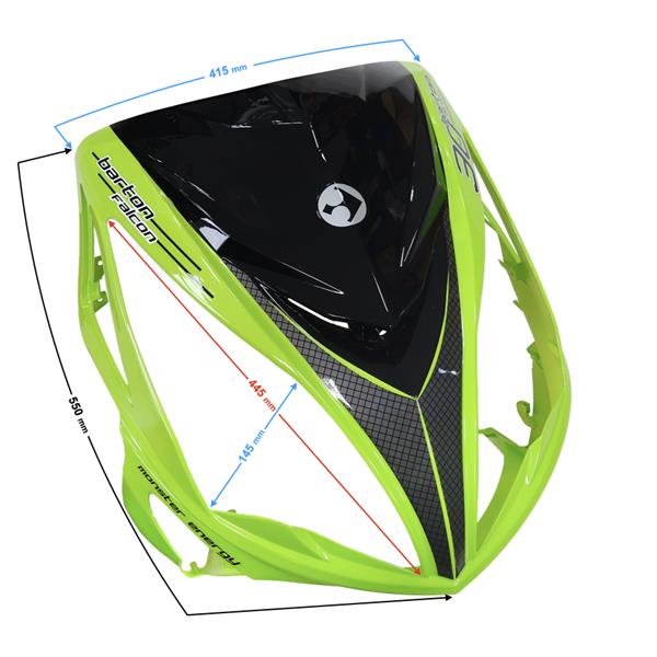 Obudowa Reflektora Limonkowa Falcon 50 Falcon 125 