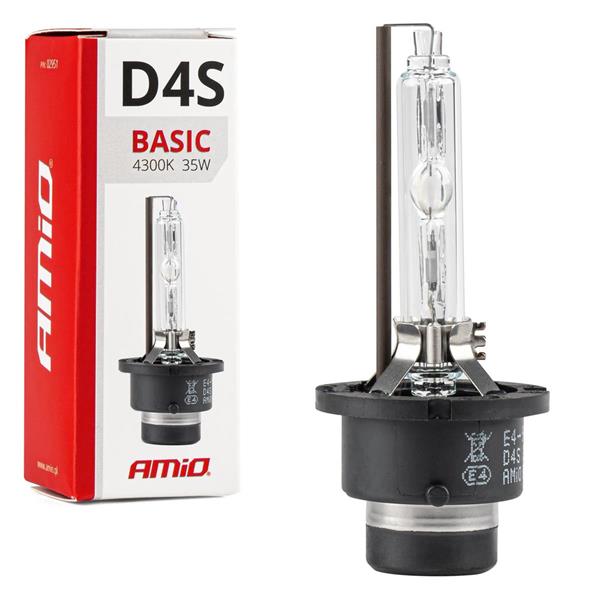 Żarówka Ksenonowa Żarnik Xenon D4S 35W 4300K Amio 