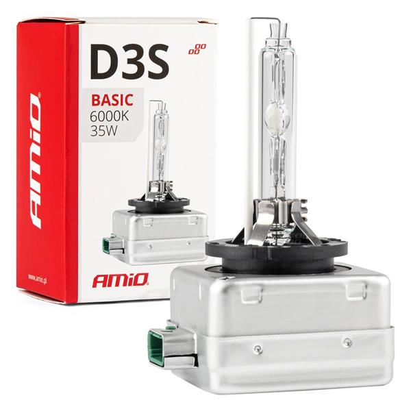 Żarówka Ksenonowa Żarnik Xenon D3S 35W 6000K Amio 
