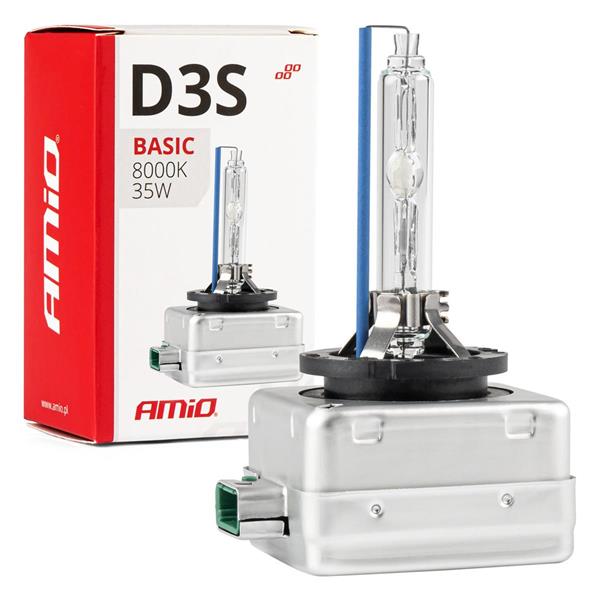 Żarówka Ksenonowa Żarnik Xenon D3S 35W 8000K Amio 