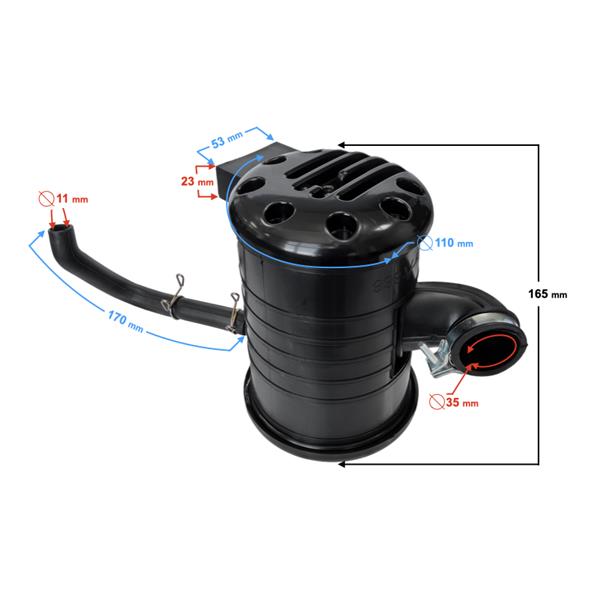 Filtr Powietrza Do Motoroweru Fr 2