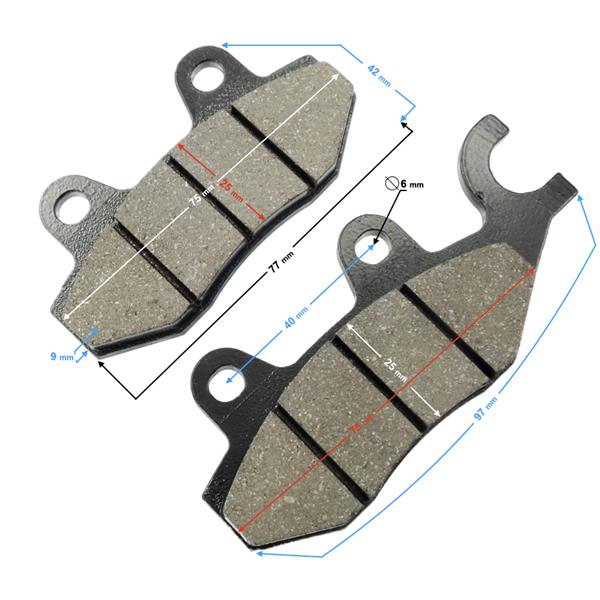 Klocki Przód  Voge 125R