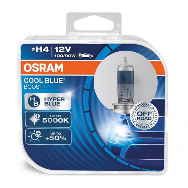 Żarówka Halogenowa Osram H4 12V 100/90W P43T Cool 