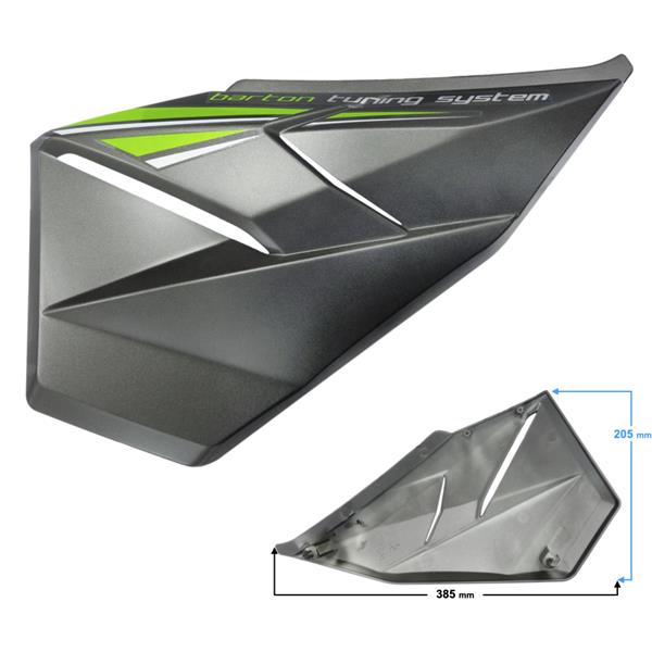 Obudowa Boczna Lewa Zielona Hyper 125