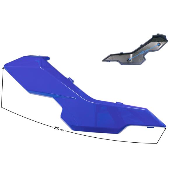 Obudowa Reflektora Prawa Cz. 2 Niebieska Gt 125