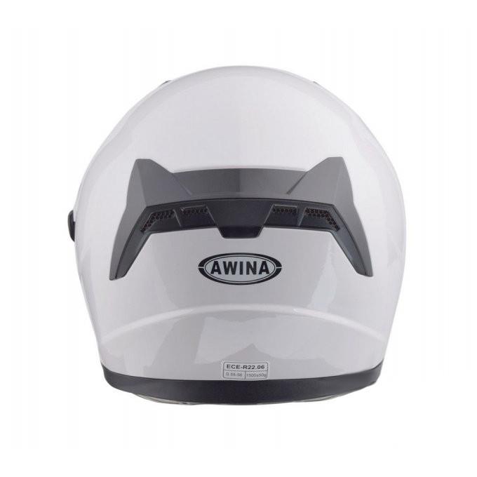 Kask Otwarty Typ JK528 Biały S Awina