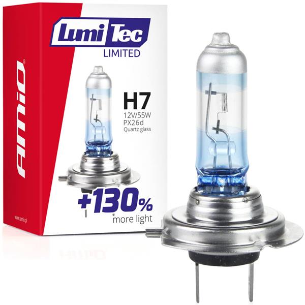 Żarówka Halogenowa H7 12V 55W Lumitec Limited +130