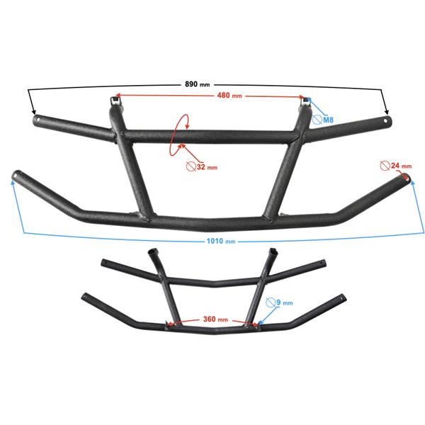 Przedni Zderzak Do Hisun Tactic 550