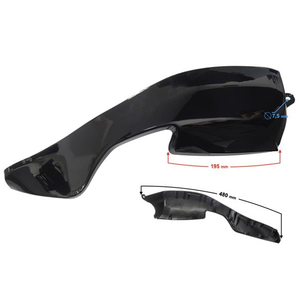 Obudowa Baku Przód Lewa Gt 125