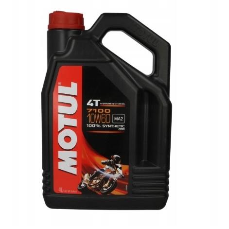 Olej Motul 7100 Sae 10W60 4L Syntetyk Motocykl 4T