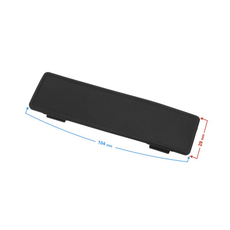 Obudowa Numeru Vin Czarna Scalpel