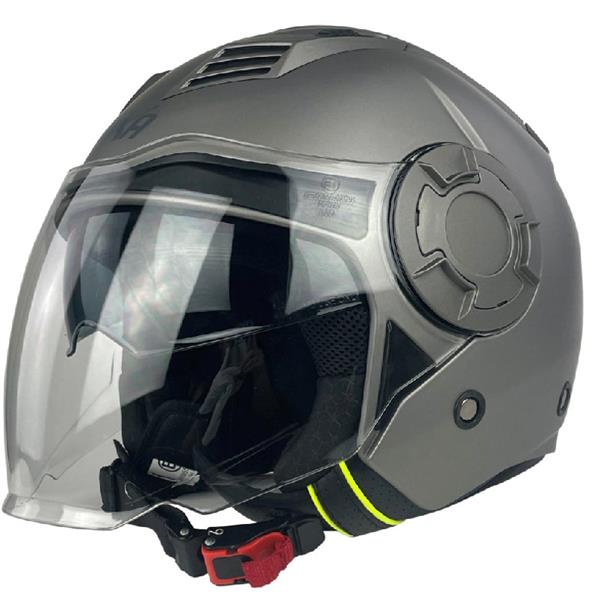 Kask Motocyklowy Naxa S23/DX/L Szary Grafitowy