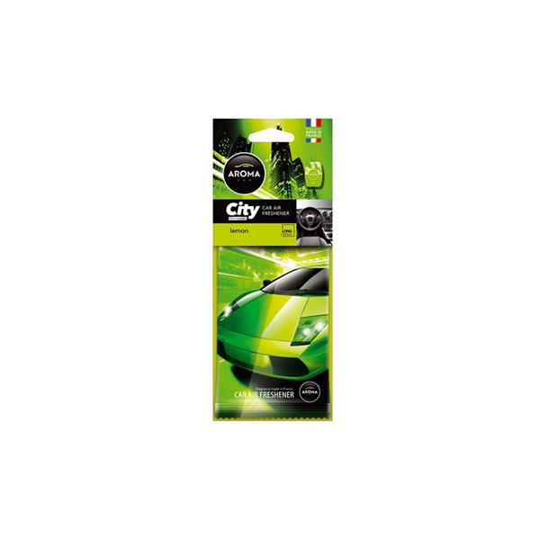 Odświeżacz Powietrza Aroma Car City Card Lemon