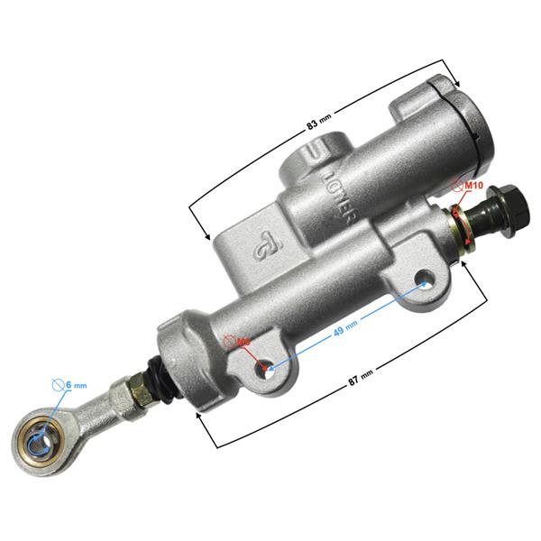 Pompa Hamulcowa Tył Db250 Mzk