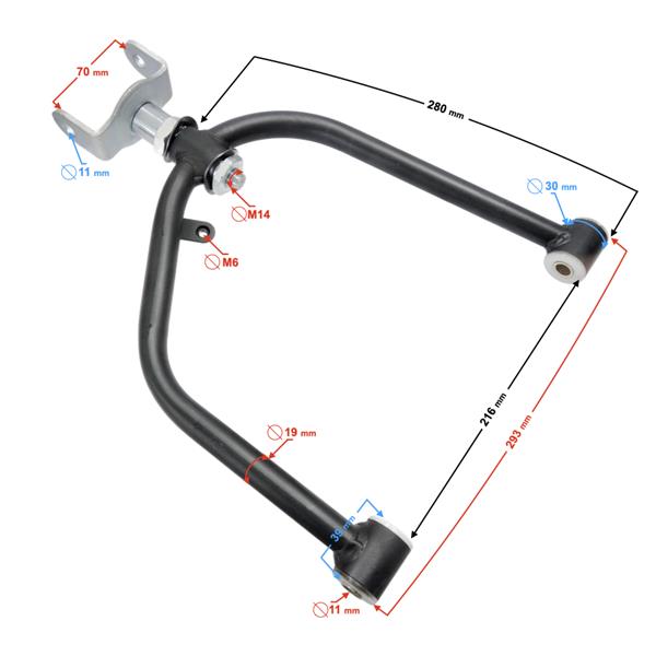 Wahacz Górny Prawy Tylni Atv Road Hunter 200