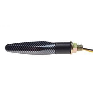 Kierunkowskaz Carbon Biały Klosz 9 Led