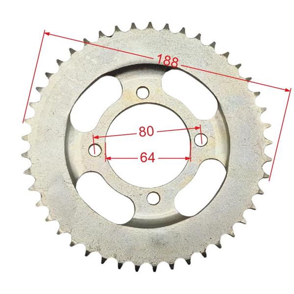 Zębatka 428-45z JT Sprockets Leżak Magazynowy