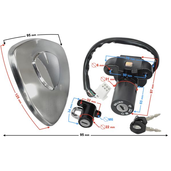 Stacyjka Do Motocykla Classic 125