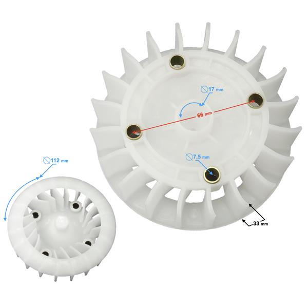 Wentylator Skuter 4T