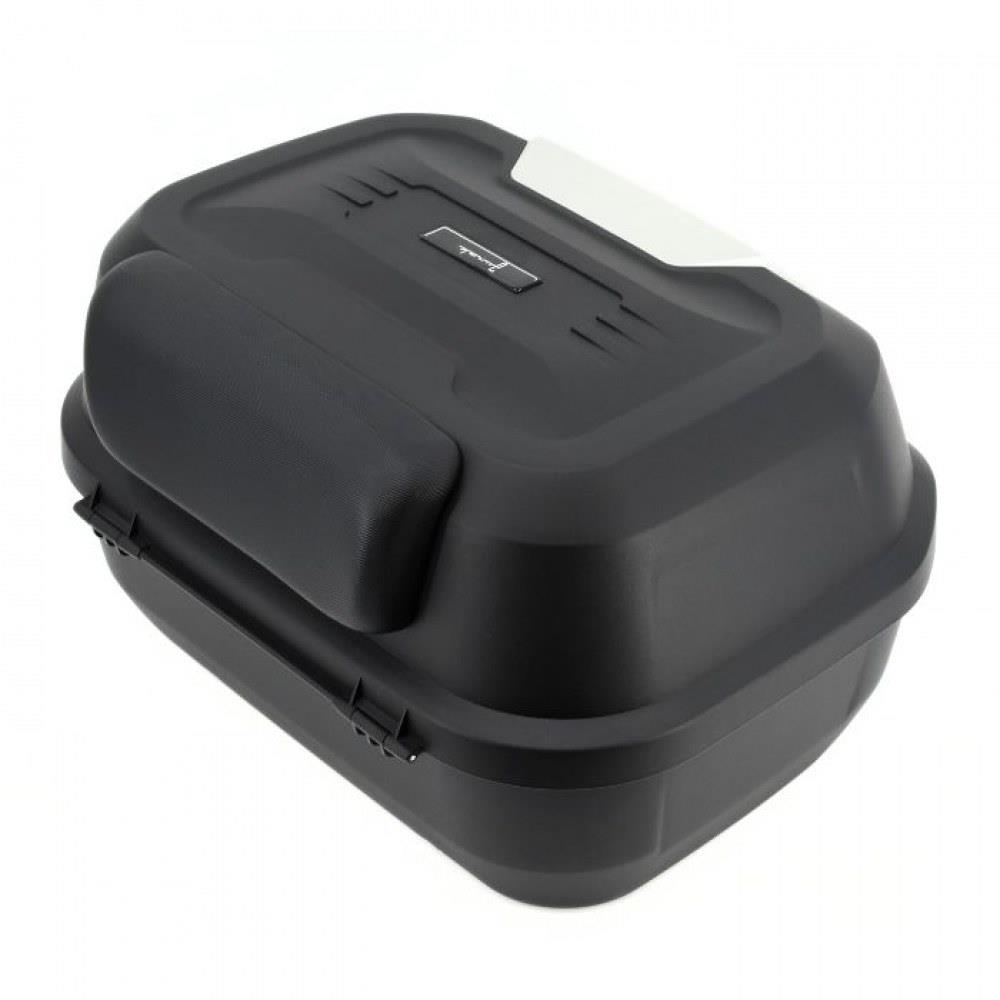 Kufer Junak 0858 Czarno/Srebrny 48L