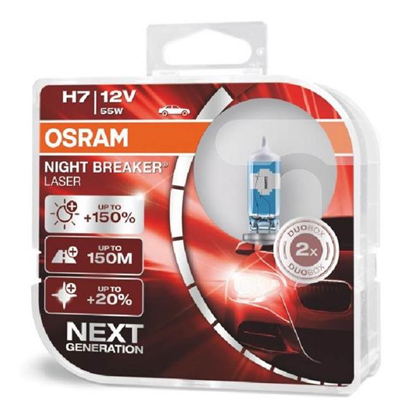 Żarówki Halogenowe Osram H7 12V 55W Px26D Night Br