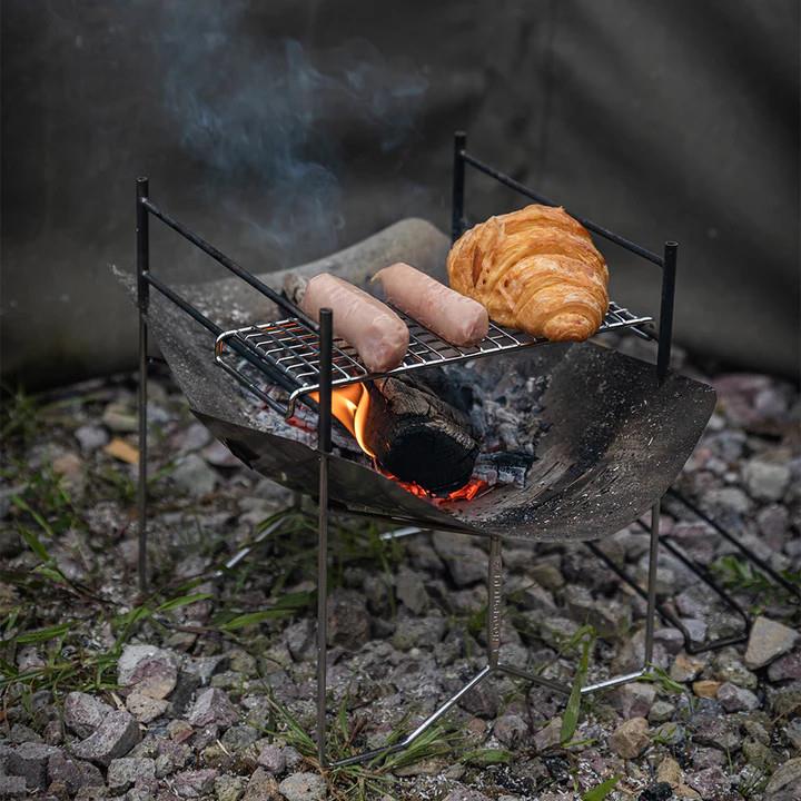 Grill Palenisko Przenośny Składany Camping