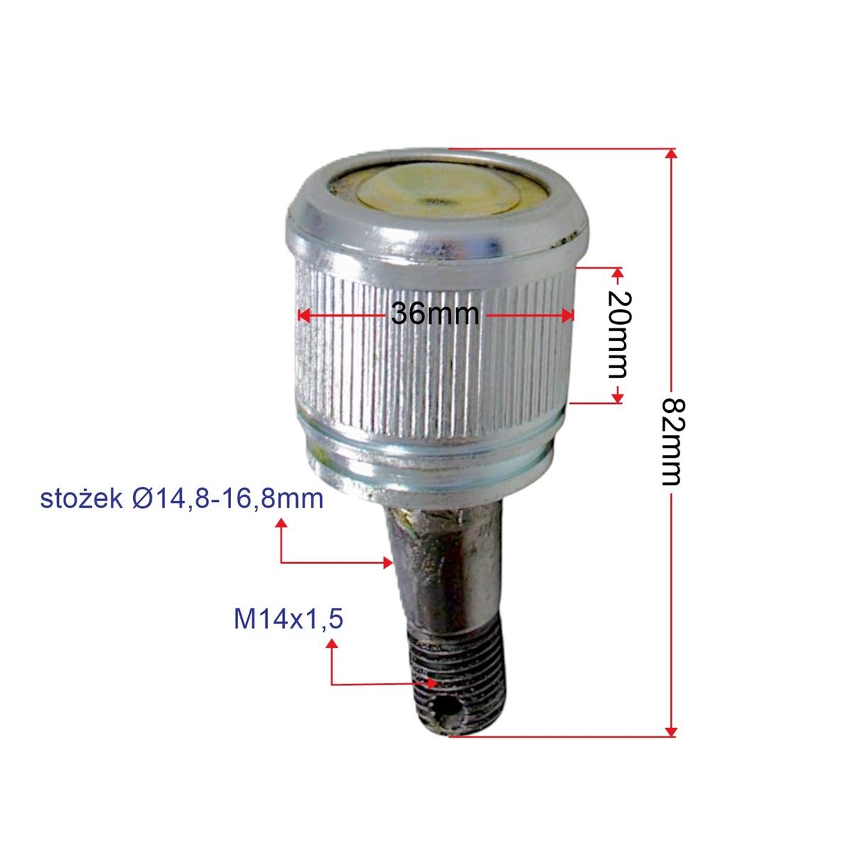 Sworzeń Wahacza Power Force M14 ATV 200/250/300